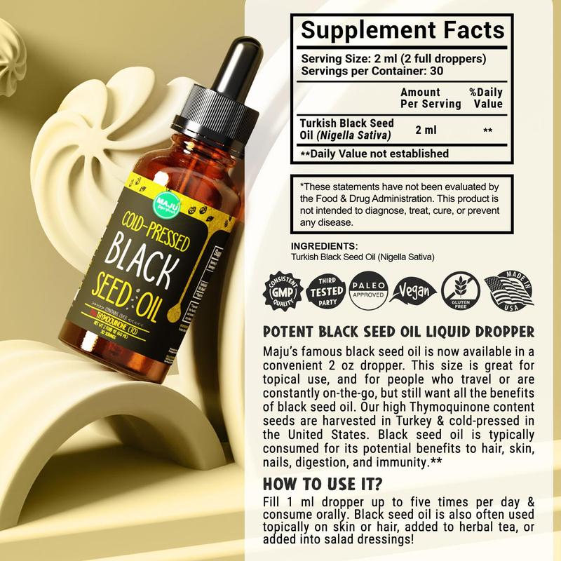 ForceFactor® Organic Black Seed Oil