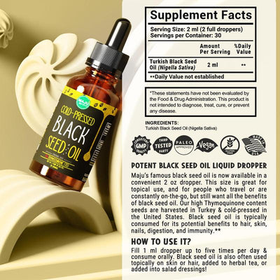 ForceFactor® Organic Black Seed Oil