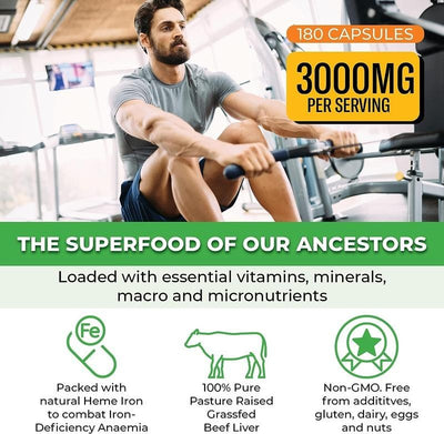 Grass Fed Beef liver supplement