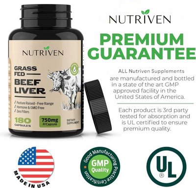 Grass Fed Beef liver supplement